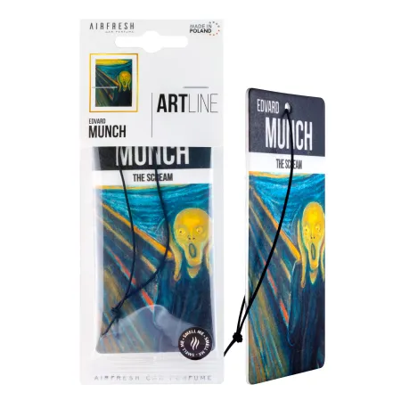 Zawieszka do samochodu - ArtLine Munch Krzyk